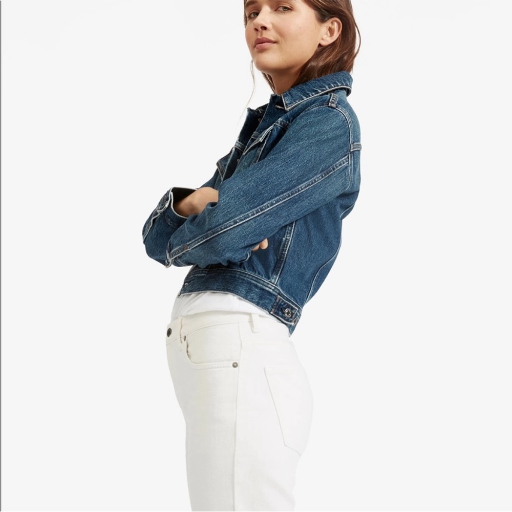Cropped Denim Jacket - Picture 4 of 4